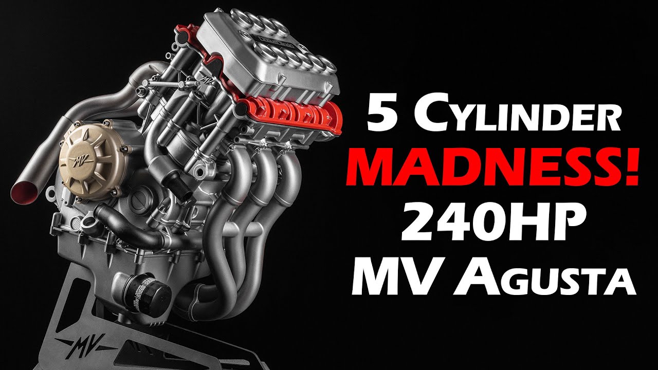 MV Agusta F4 возвращается? Безумный 5-цилиндровый двигатель представлен на EICMA 2025
