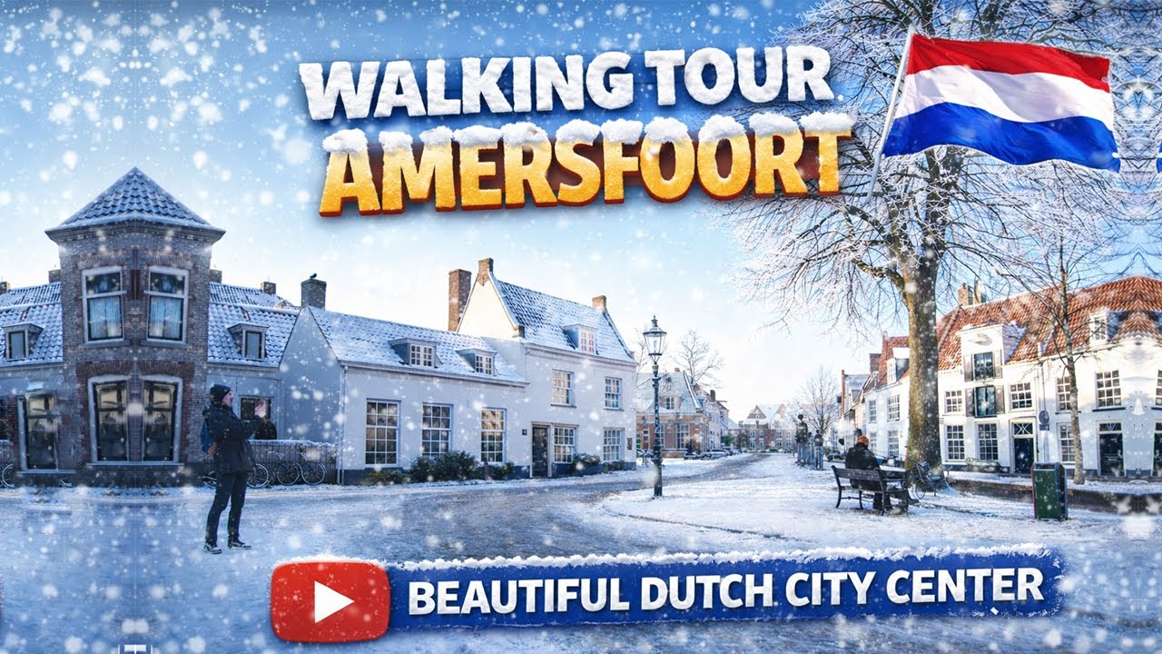 Walking Through Amersfoort City Center 🇳🇱 | One of the Most Beautiful Dutch Cities (4K) 2026