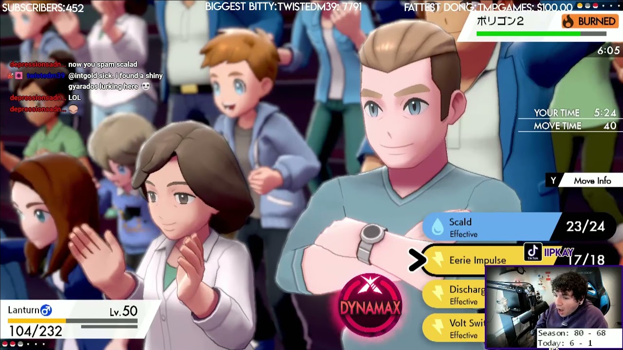 Pokemon Sword/ Shield - Single Ranked Battles (Win - 4)