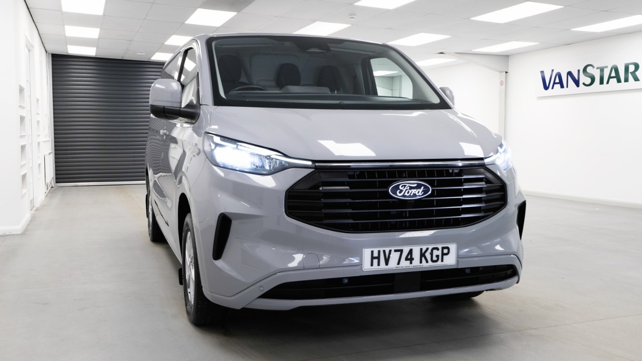Ford Transit Custom 280 2.0 in Grey Matter Limited Edition EcoBlue 136 BHP SWB - HV74 KGP - VanStar