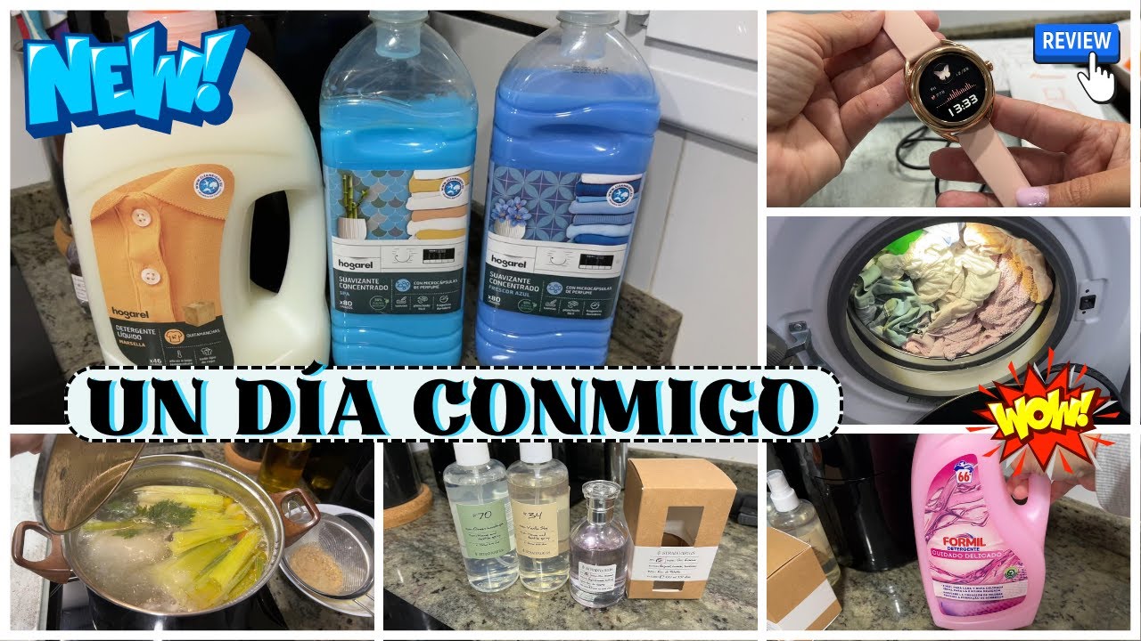 🎦UN DÍA CONMIGO Y MUCHAS NOVEDADES | CLAREL | PARSONVER | CALDO CASERO👩‍🍳