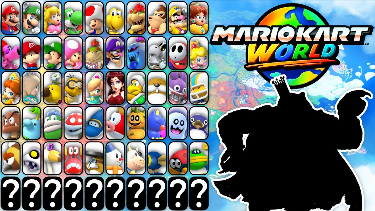 10 НОВЫХ прогнозов по персонажам для Mario Kart World!