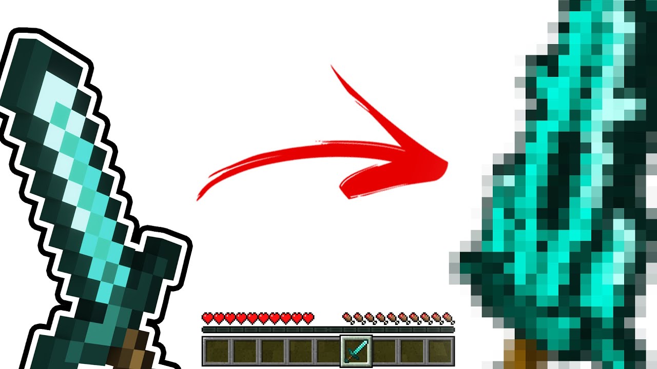 Я переработал оружие Minecraft...