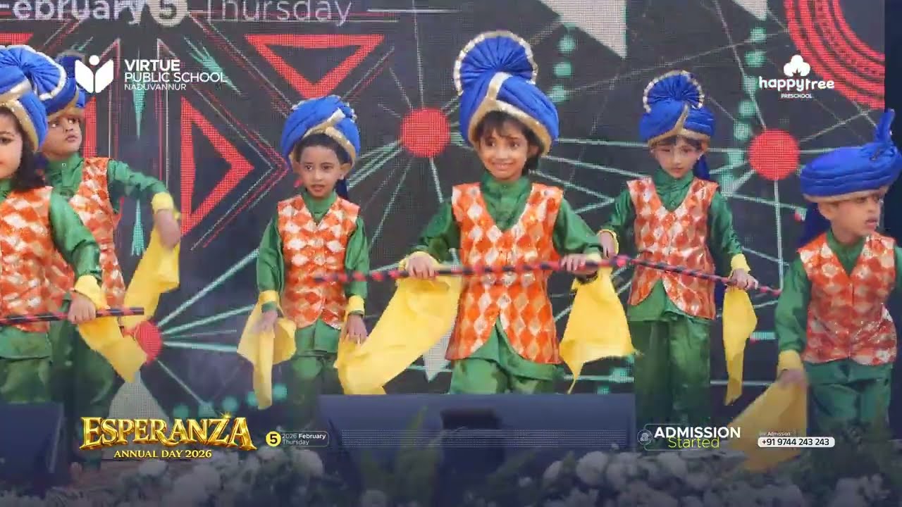 Punjabi Dance | Esperanza  | Annual Day | virtue Public School | Naduvannur
