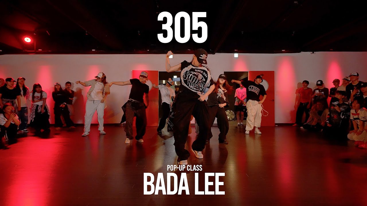 BADA LEE POP-UP Class / 305 - Jordan Adetunji & Bryson Tiller / @ProjectLeeDanceacademy