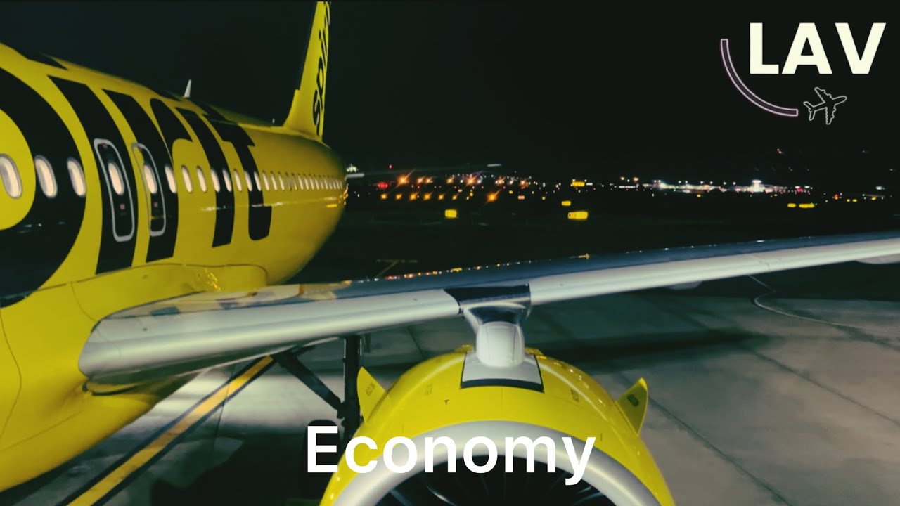 Spirit Airlines - A320 - Economy - Newark (EWR) to San Juan (SJU)