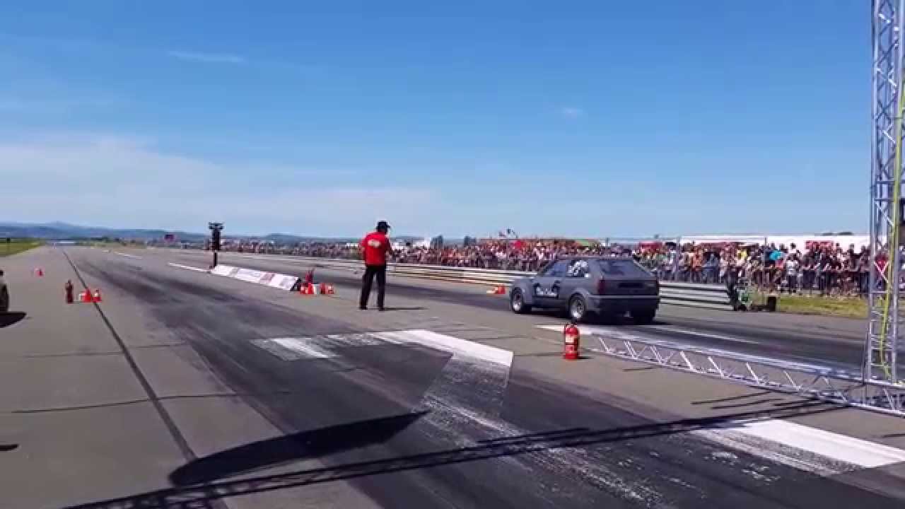 Speeddays 2014 - Finallauf 8s-Kl. - Ben Rauch (Don Octane) - VW Polo 86c R30 T 4M in 8,94s - 273km/h