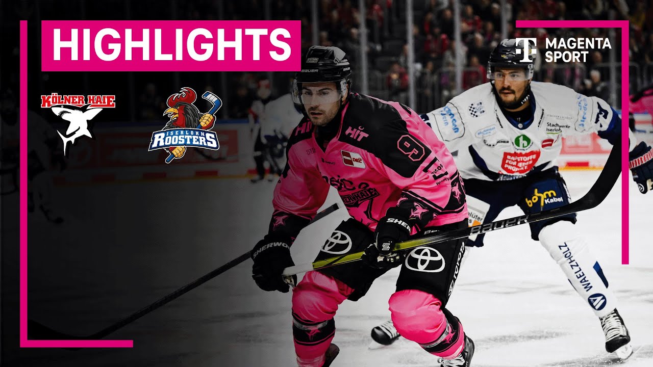 K&ouml;lner Haie - Iserlohn Roosters | PENNY DEL | MAGENTA SPORT