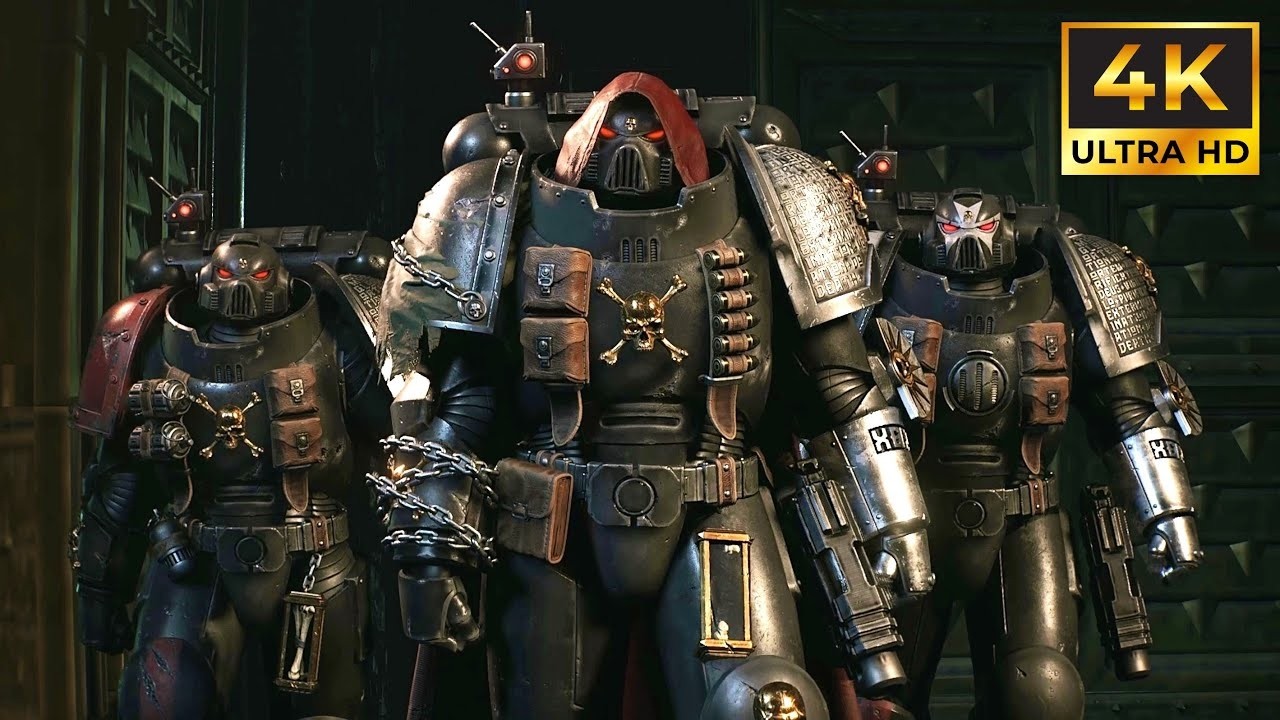 Warhammer 40K Space Marine 2 – INSANE Deathwatch Intro