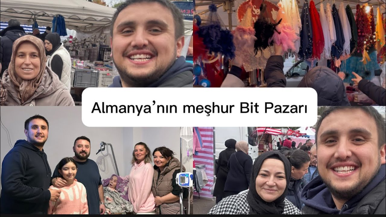 Almanya’nın en meşhur  schalke pazarı,teyzeme gittik,#keşfet#video#vlog#youtuber#aile#pazar#almanya 
