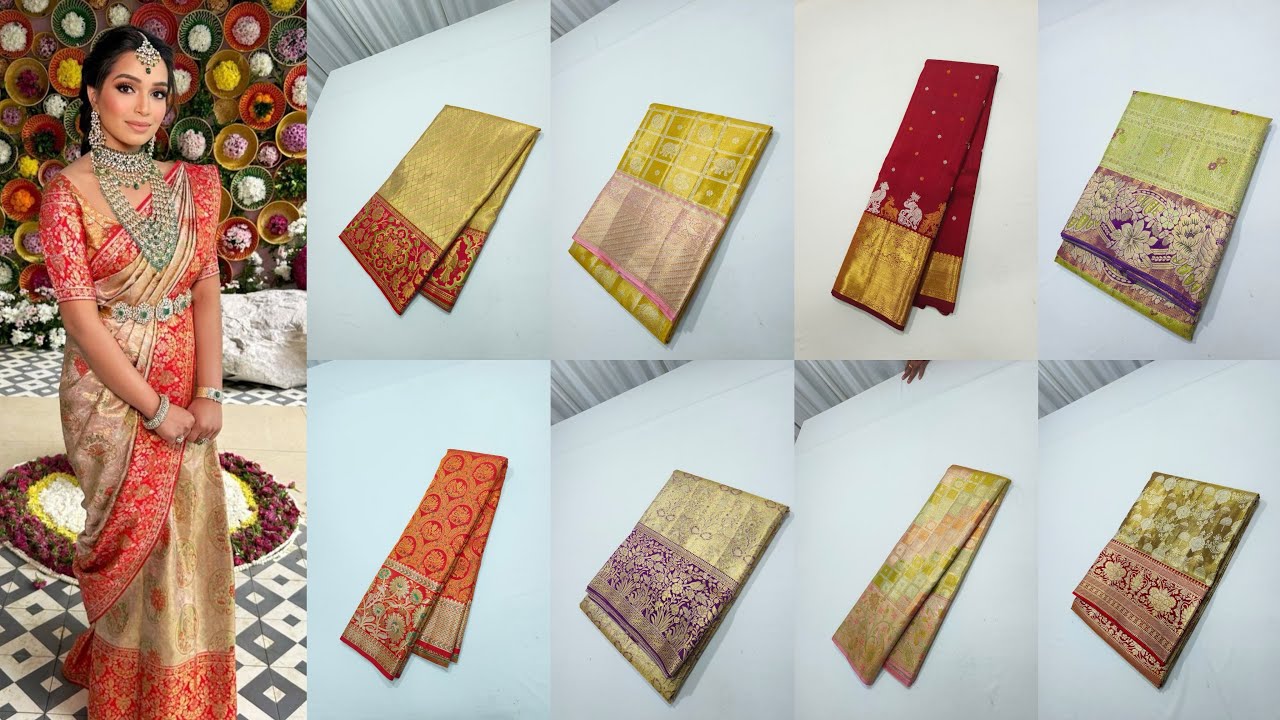 21/01/26 Latest design pure Kanchipuram handloom silk sarees