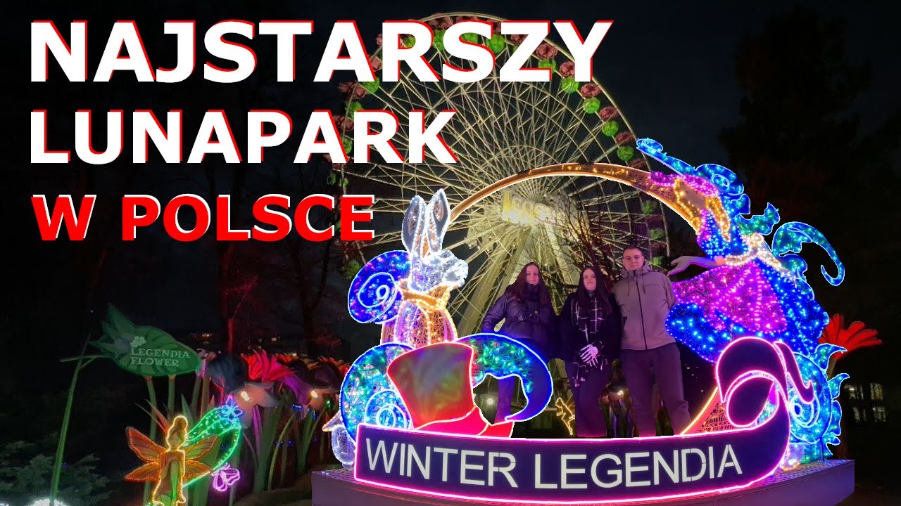 WINTER LEGENDIA! ZIMOWA WERSJA NAJSTARSZEGO PARKU ROZRYWKI W POLSCE! 🎢