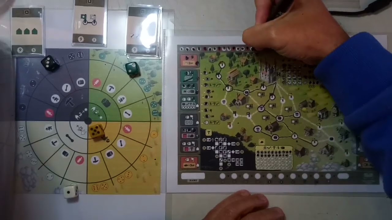 Partida completa do Jogo VILLAGERS OF THE OAK DELL (Parte 2/2)
