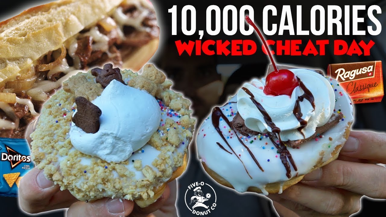 10,000 Calories Of Wickedness | Wicked Cheat Day #59