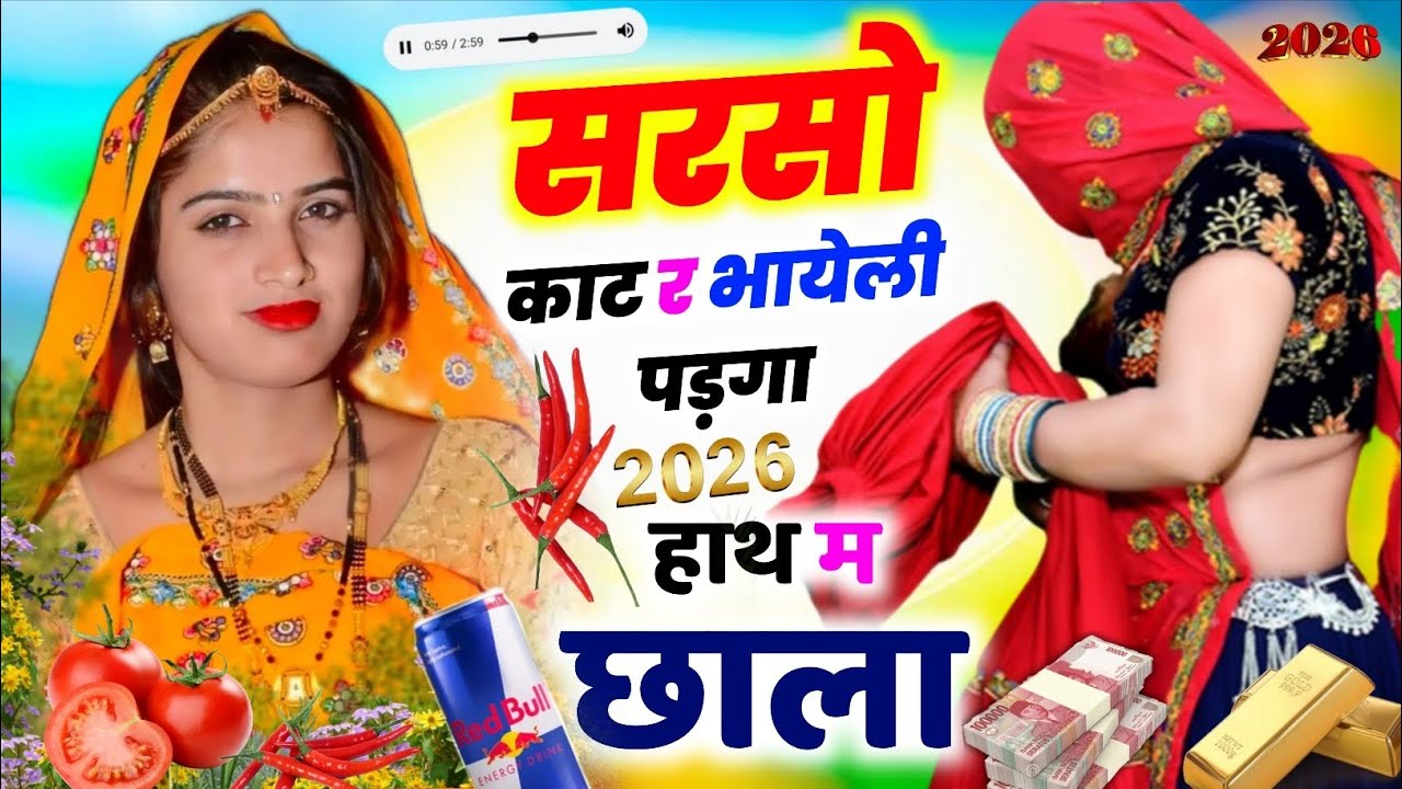 सरसों लावणी पर मीणा गीत || सरसों काट र भायेली पड़गा हाथ म छाला || KR Devta #Silver 🥈#2026