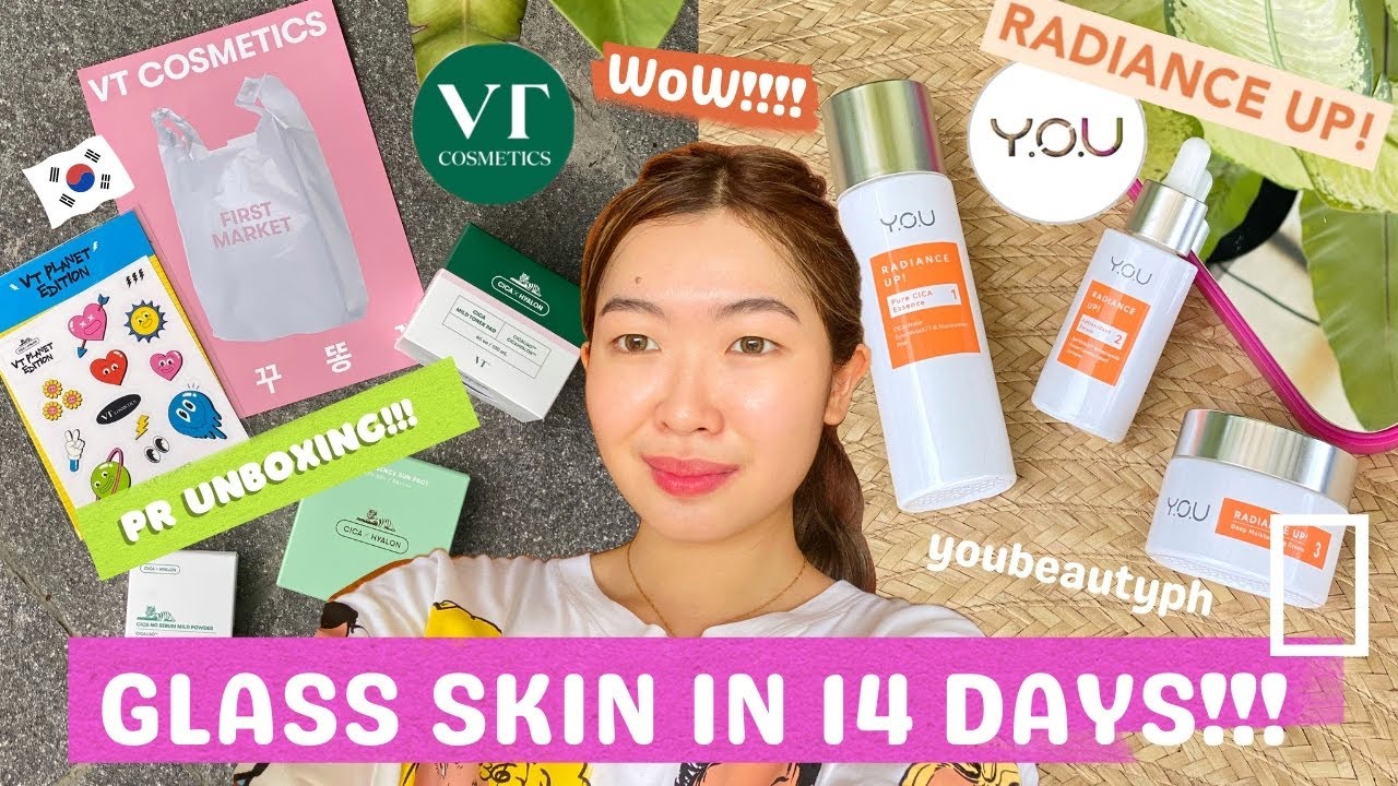 Unboxing PR PACKAGE from Korea 🇰🇷 + UPDATED SKIN CARE ✨🫰🏻 | Jharra Juan 