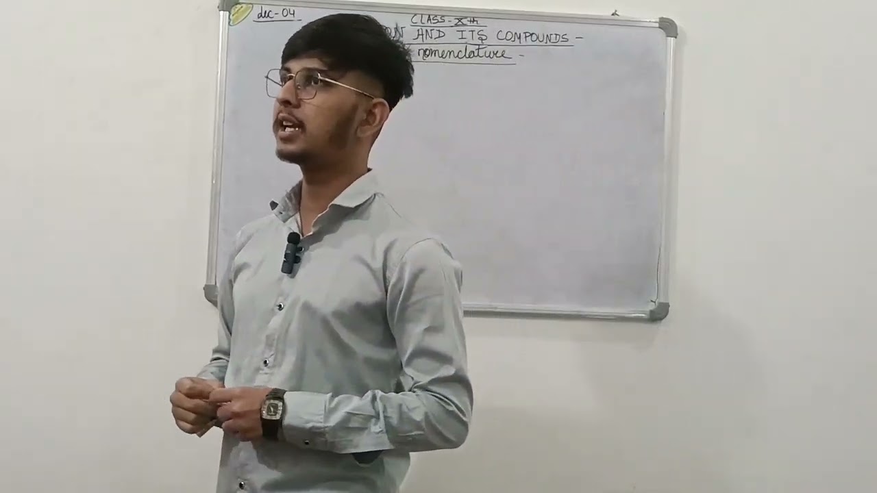 CLASS 10 I CHEMISTRY I Part 4 I CARBON AND IT'S COMPOUNDS I HINGLISH I