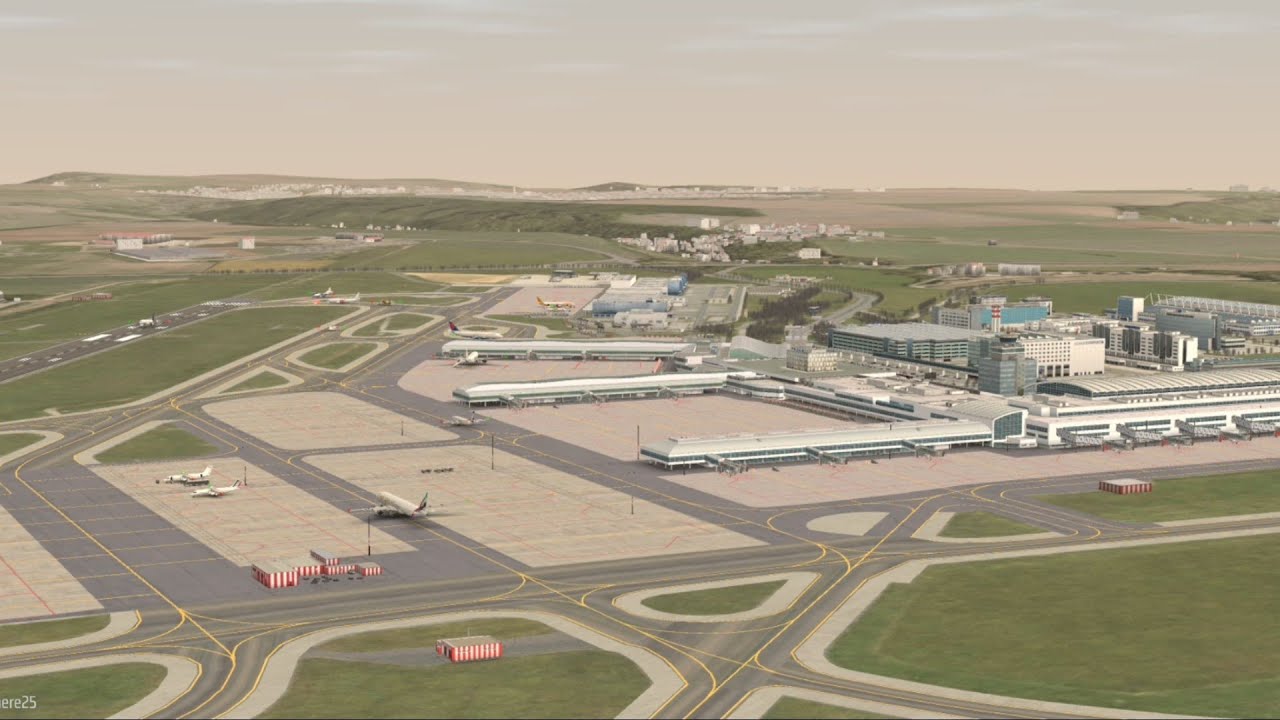 The whole PRG Airport is now unlocked | World of Airports Gameplay 