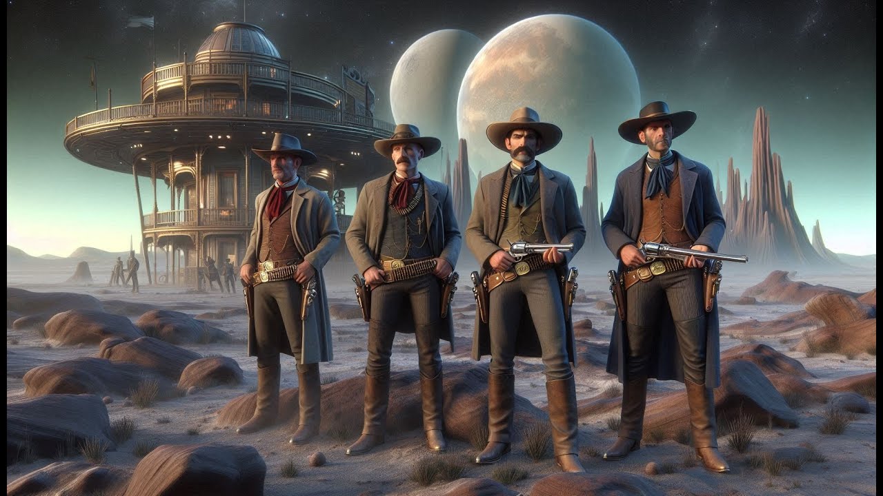 The Guns of Tombstone Colony / Sci-Fi Western / The Abduction of Wyatt Earp and Doc Holiday.