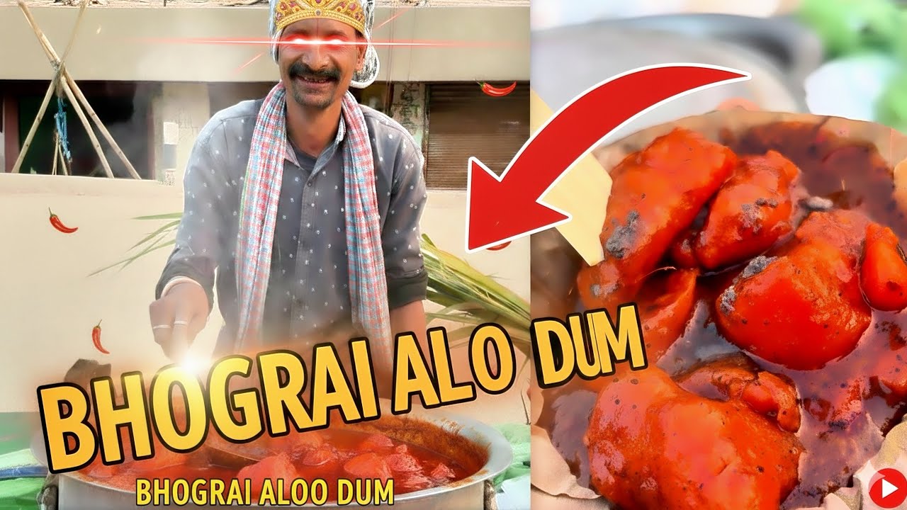 🔥 Badal Bhai’s Famous BHAGORAI Aloo Dum 🌶️ | Extreme Spicy Street Food 
