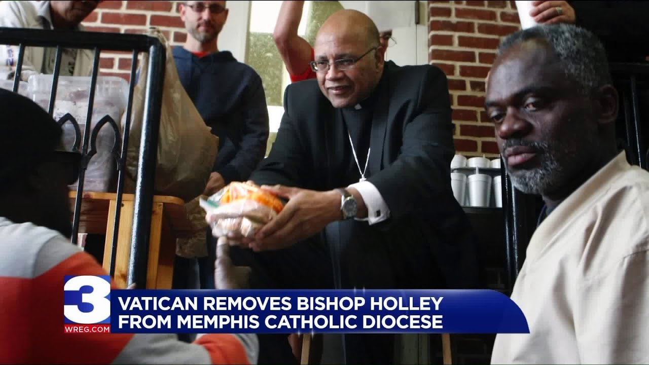 Vatican removes Bishop Holley from Catholic Diocese of Memphis