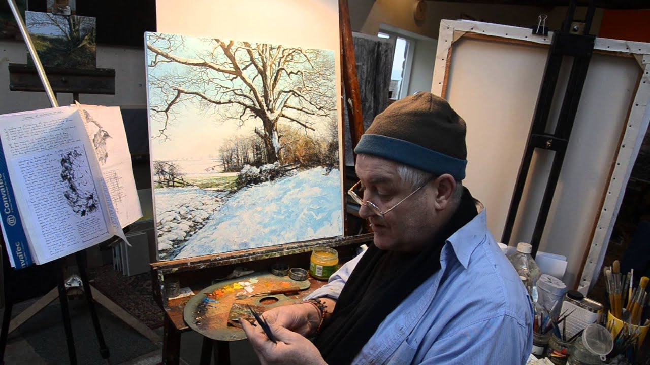 Martin Taylor - Mahl stick in hand