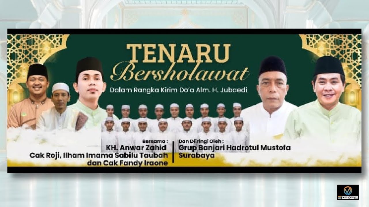 🔴LIVE KH. ANWAR ZAHID | KIRIM DOA ALM. BAPAK JUBAEDI | TENARU DRIYOREJO GRESIK