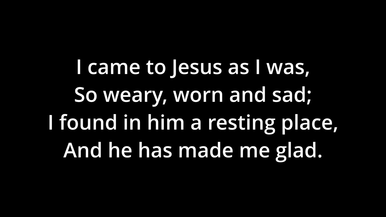 I Heard the Voice of Jesus - Tenor