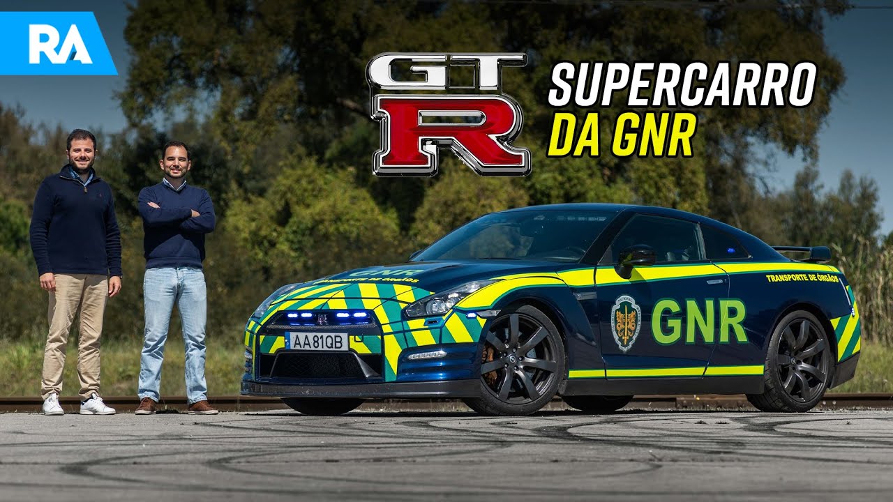 Nissan GT-R da GNR. O SUPERCARRO que ajuda a salvar vidas