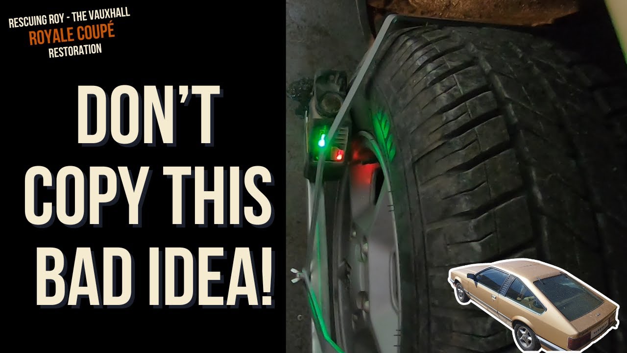 Changing Track Rod Adjusters with a Time Saving Laser Trick That Didn’t Work!