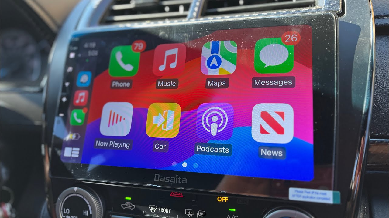 Dasaita G13 Toyota Camry Apple CarPlay / Android Auto