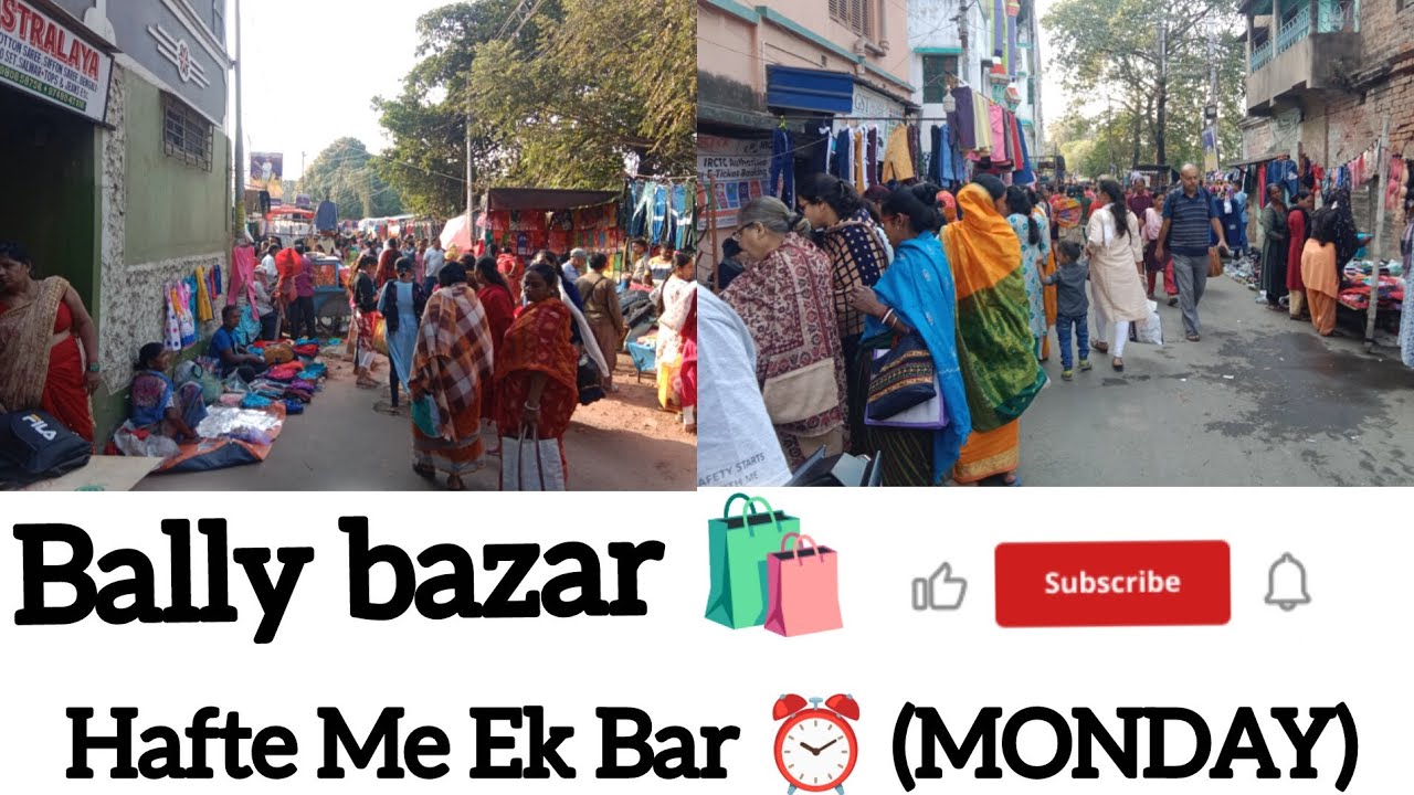 Bally Bazar Shopping 🛍️ | Only Monday Market