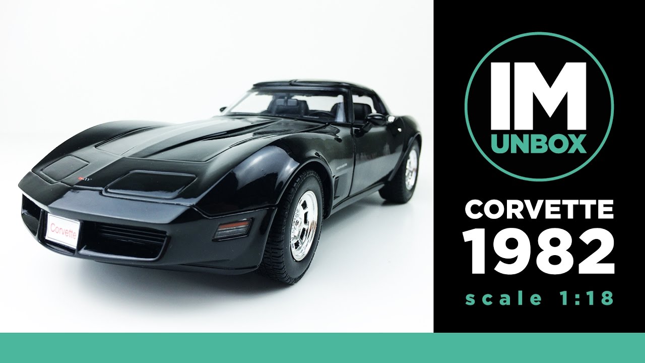 Corvette 1982 | Die-cast Scale 1:18 | Unboxing