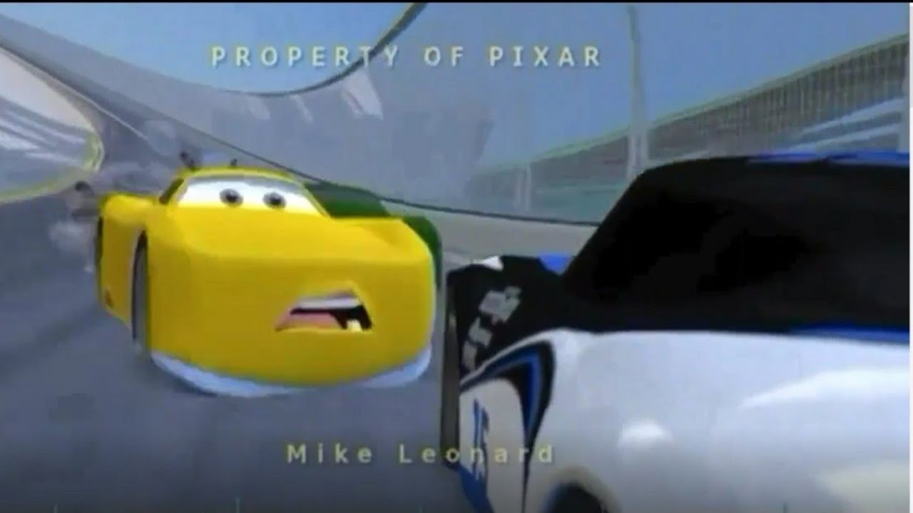 Cars 3 Cruz Ramirez crash 500 Florida  (Deleted escene)