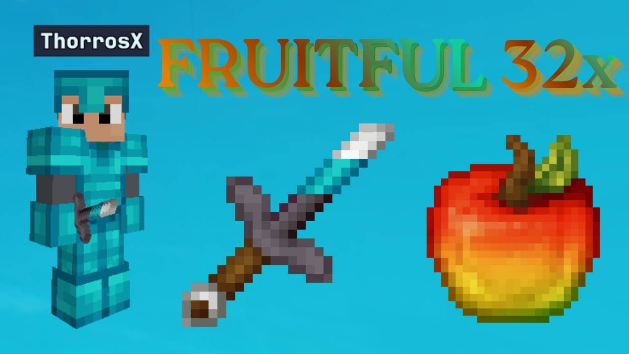 The Smoothest Bloxd Texture Pack | Fruitful 32x Release (fixed version)