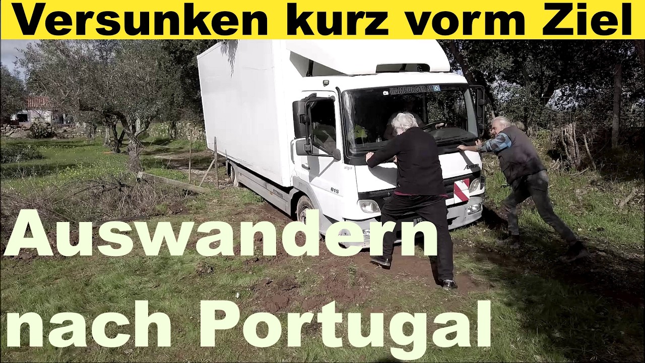 Auswandern nach Portugal - Portugal Umzug und Fahrt -  Teil 2 - Februar 2026