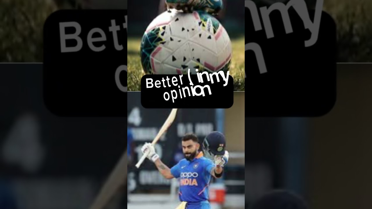 Cricket vs football #cricketvsfootball #shorts