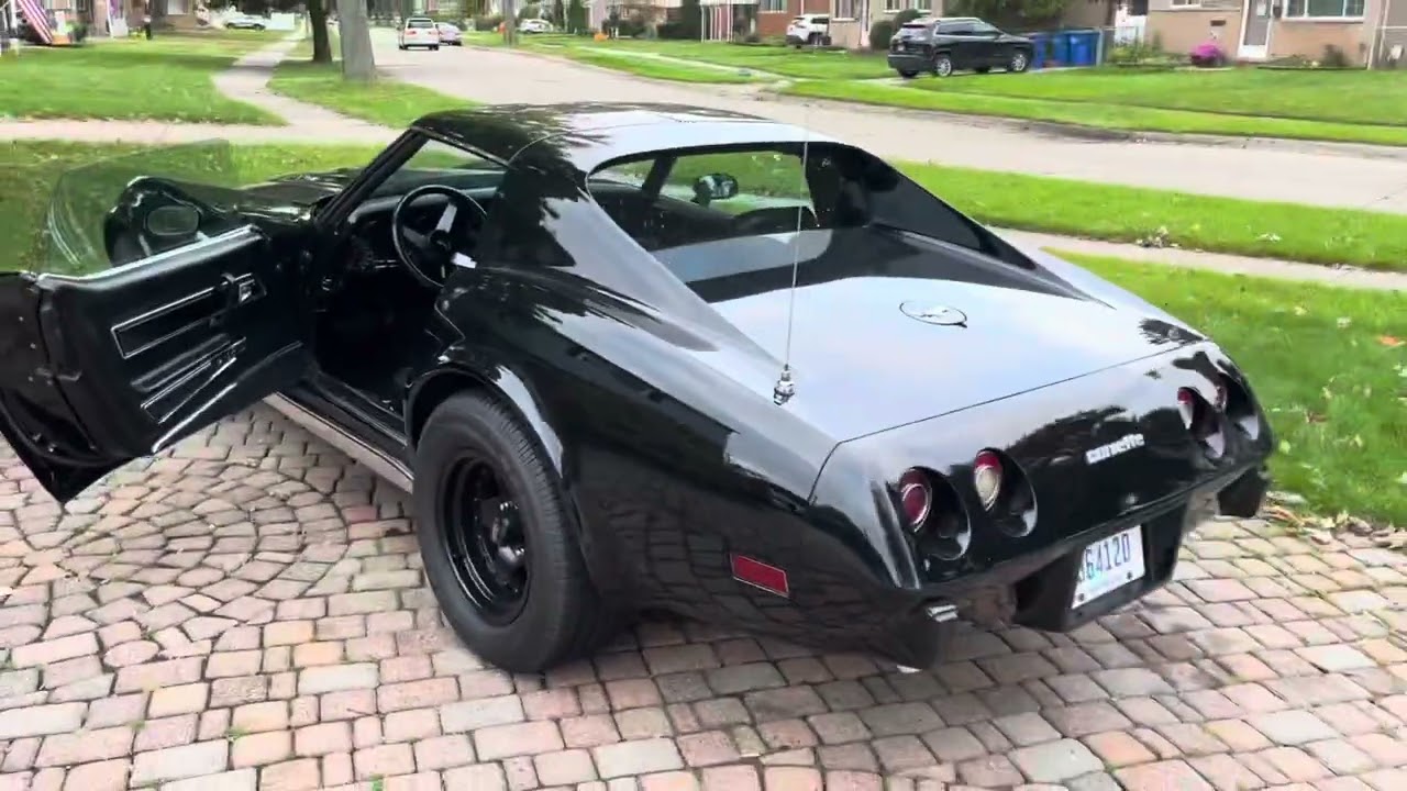 1977 Corvette C3 383 stroker cold start