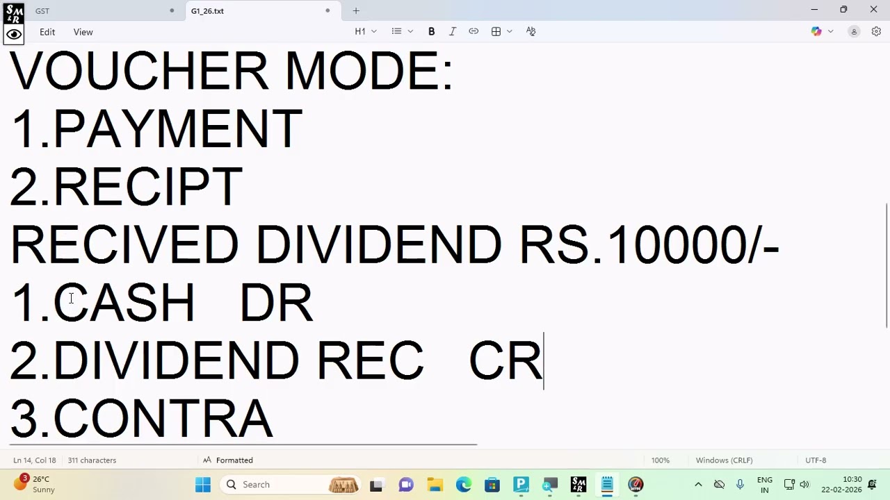TALLY VOUCHER