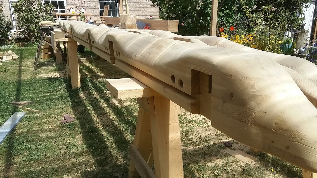 Terrassenüberdachung selber bauen, besonderes Terrassendach - Teil 1 von 4, lange Version, DIY