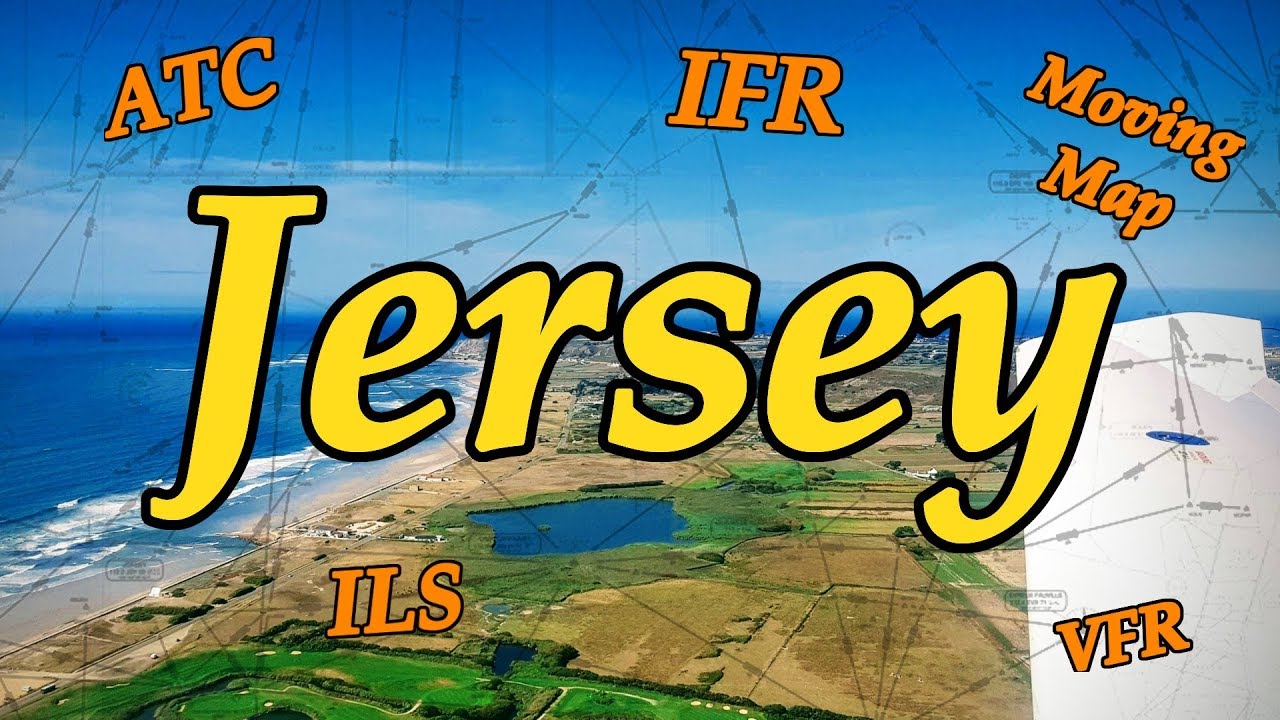 [HD] Pilot's Eye ✈ Vol vers Jersey | IFR | VFR | DA40 | ATC | MAP