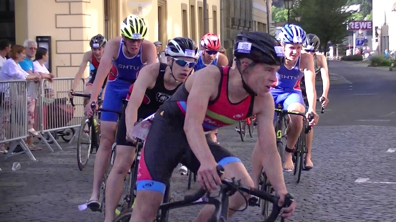 Muldental-Triathlon in Grimma, 2019, Jugend A