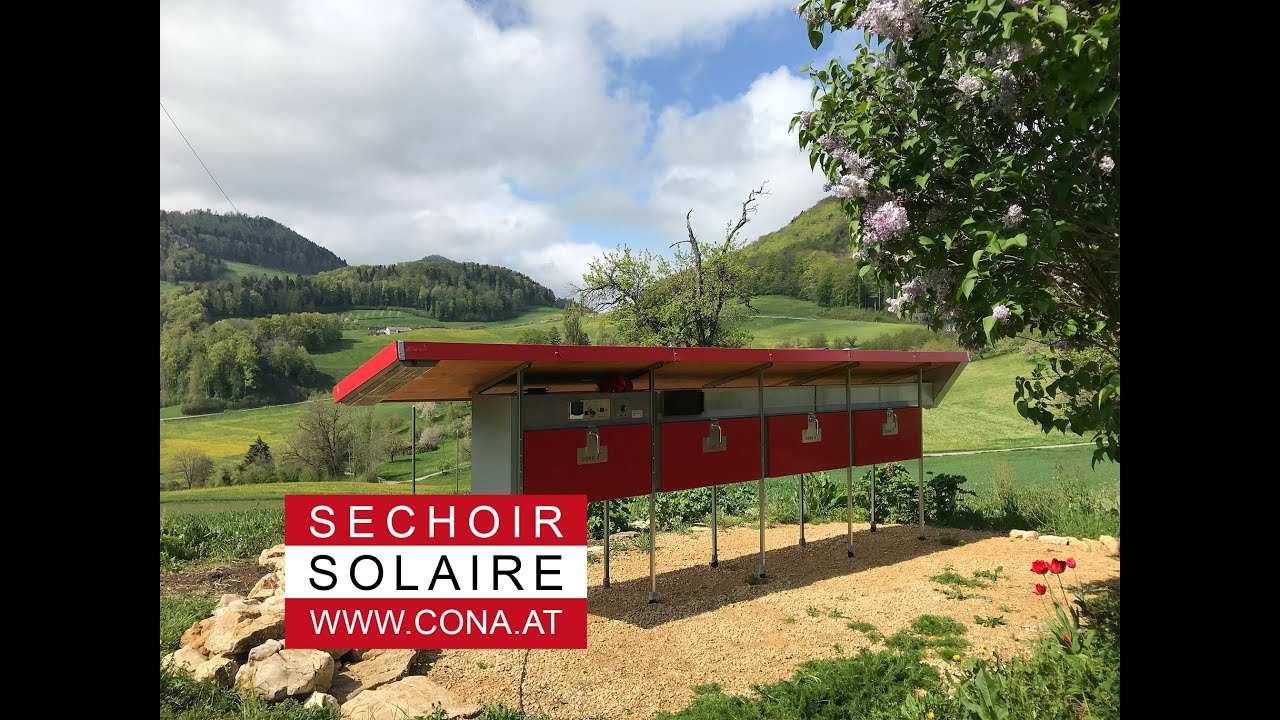 Cona séchoir solaire professionnel pour fruits - modèle SF100s