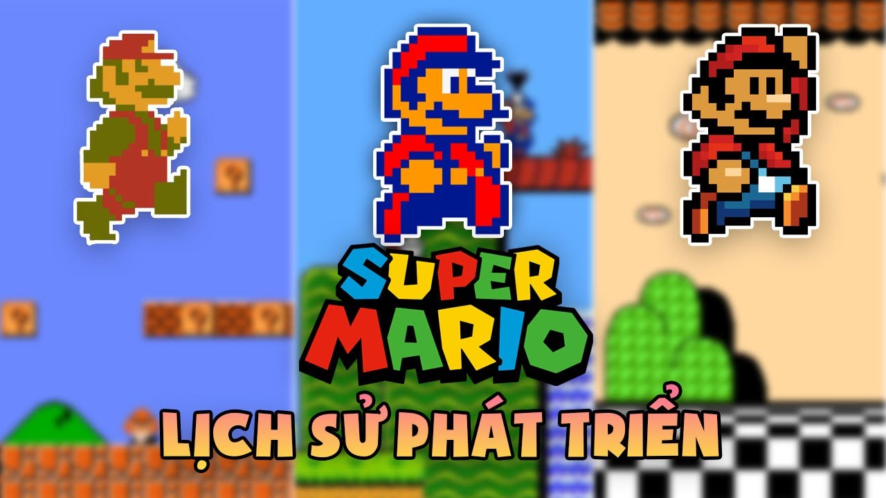 Lịch Sử Ra Đời Của 3 Phần Game Mario Đầu Tiên | Băng Game