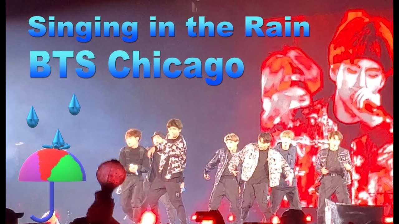 190512 BTS Chicago Concert Vlog: Raining Legends