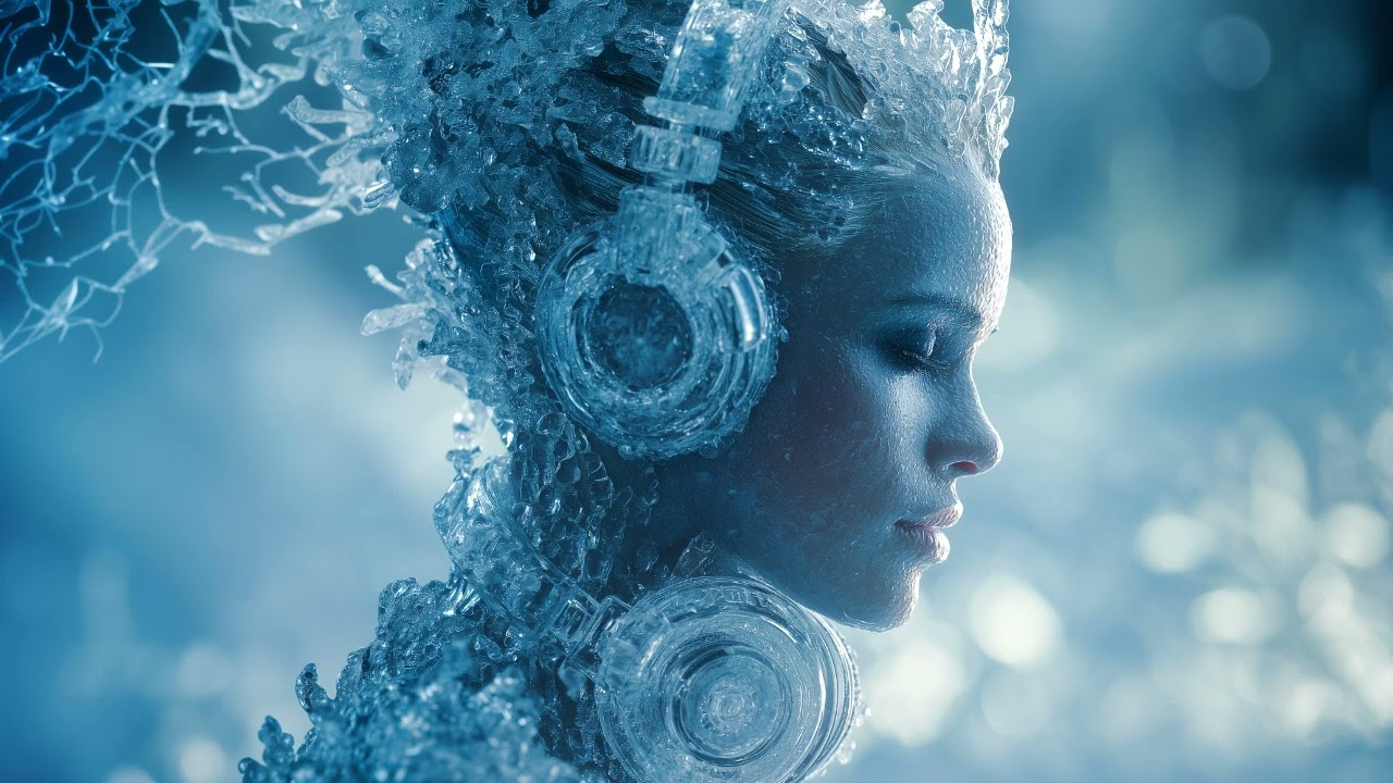 Dreaming in ice . Chilled out drum & bass .