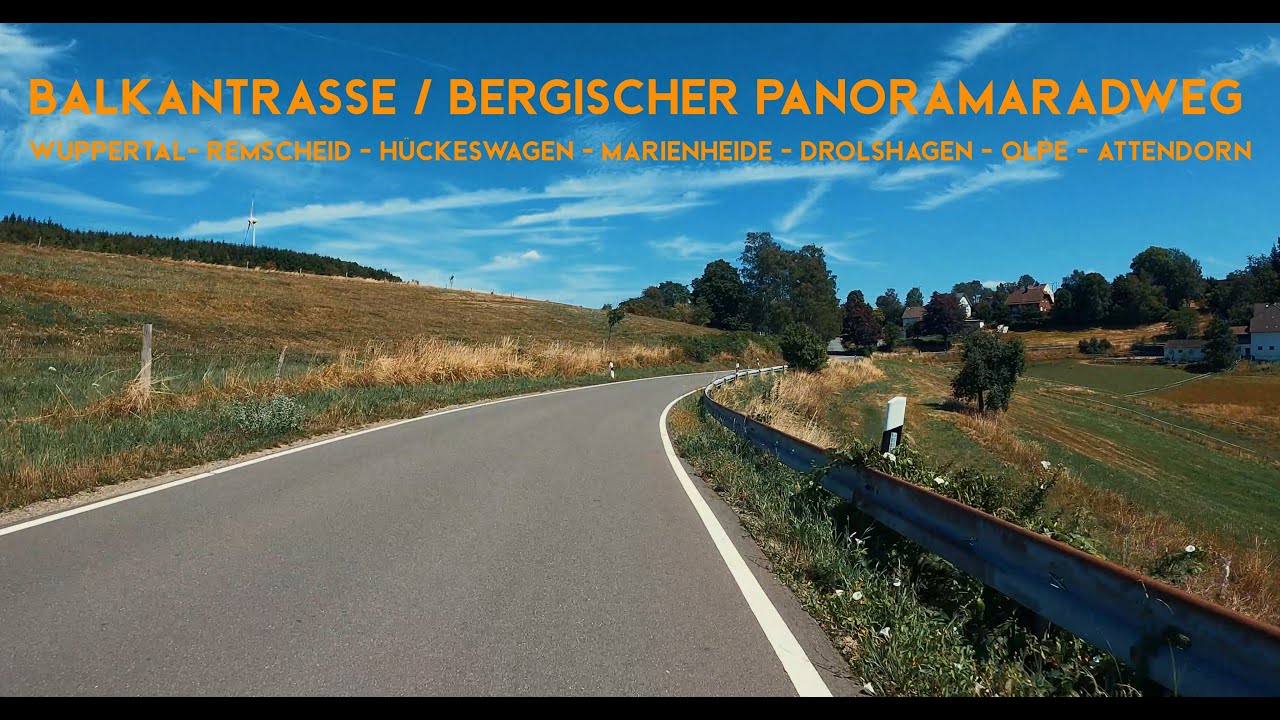 (M)eine Sommertour: Von Wuppertal zum Biggesee (Balkantrasse - Bergischer Panoramaradweg)