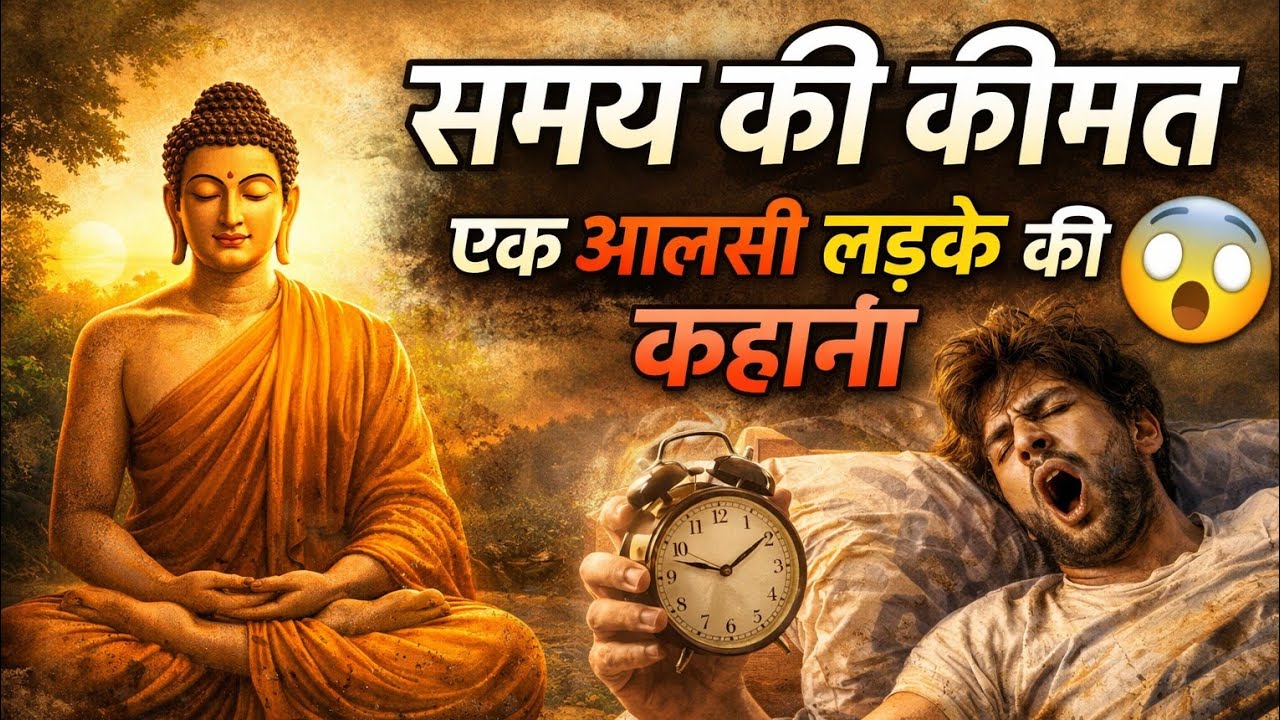 समय की कीमत 😳 | एक आलसी लड़के की जिंदगी कैसे बदल गई? | Buddh vichar 