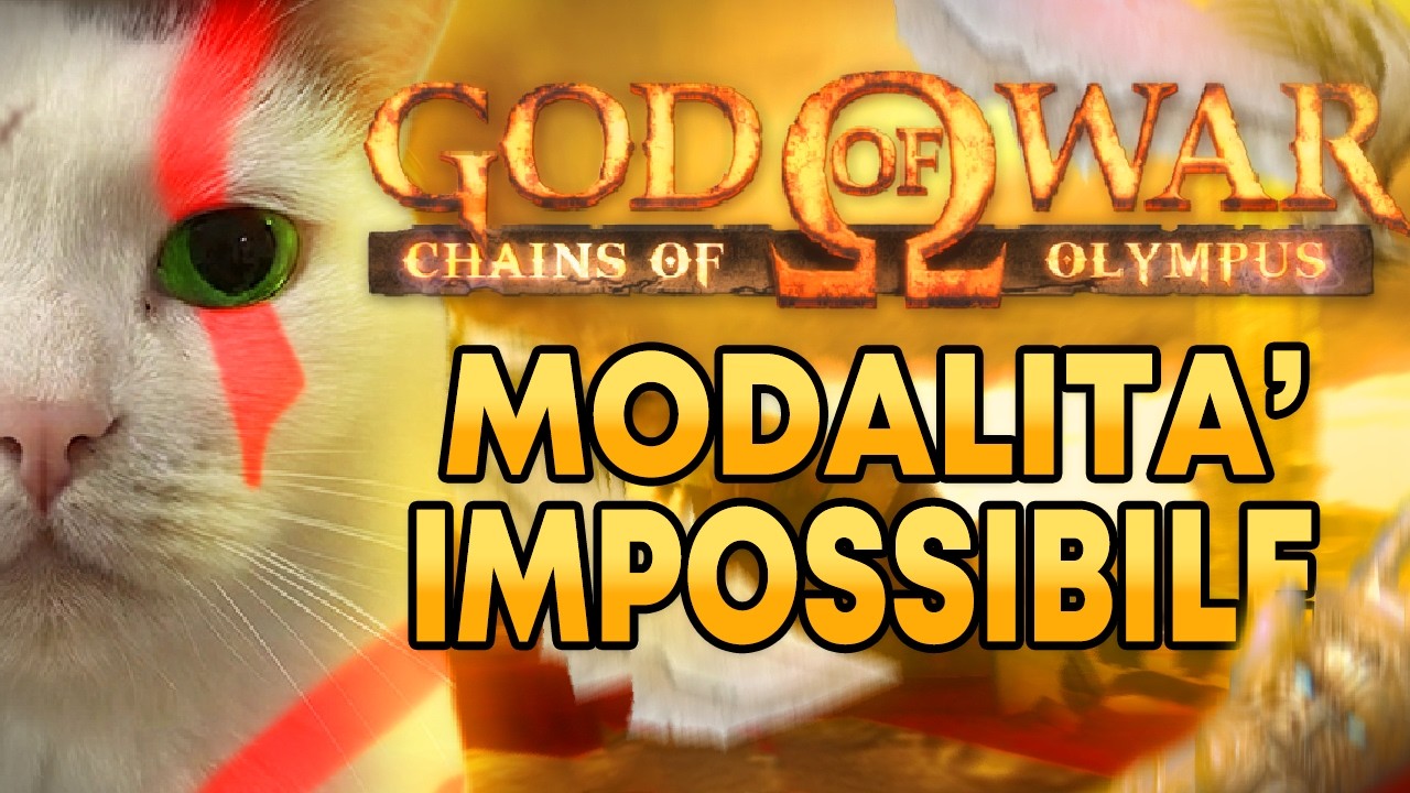HO FINITO God Of War Chains of Olympus nella Modalità PIU' DIFFICILE!