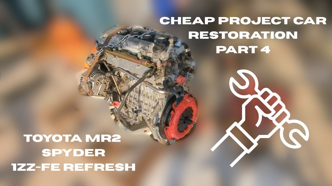 CHEAP PROJECT CAR Restoration Part 4 - Toyota MR2 Spyder